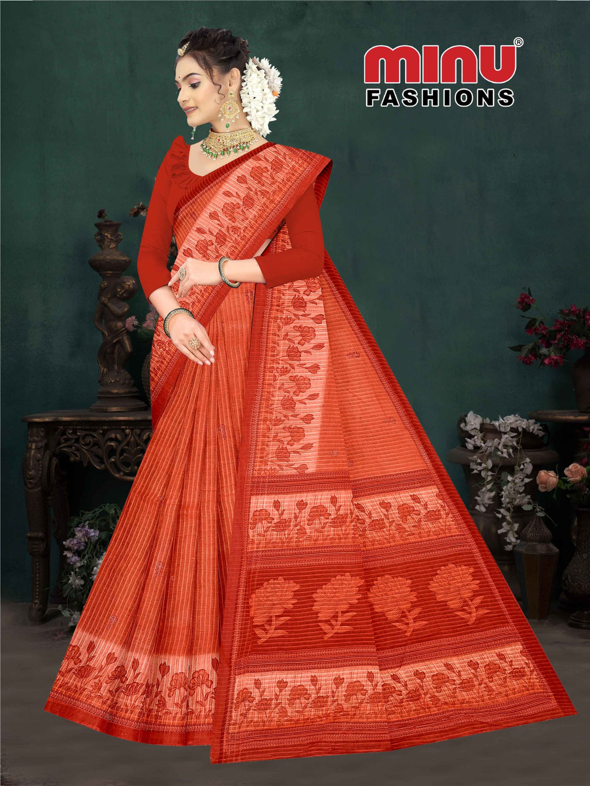 Saregama Vol Pure Cotton Sarees