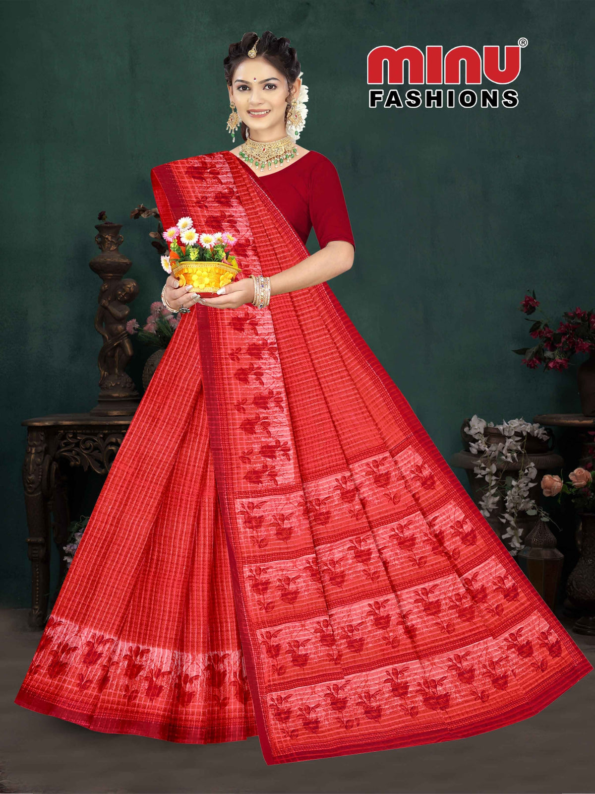 Saregama Vol Soft Cotton Saree