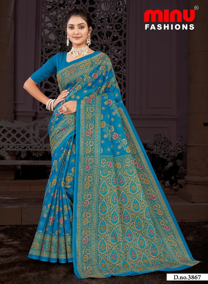 MINU SAREE SUNHERI COTTON SD 38672