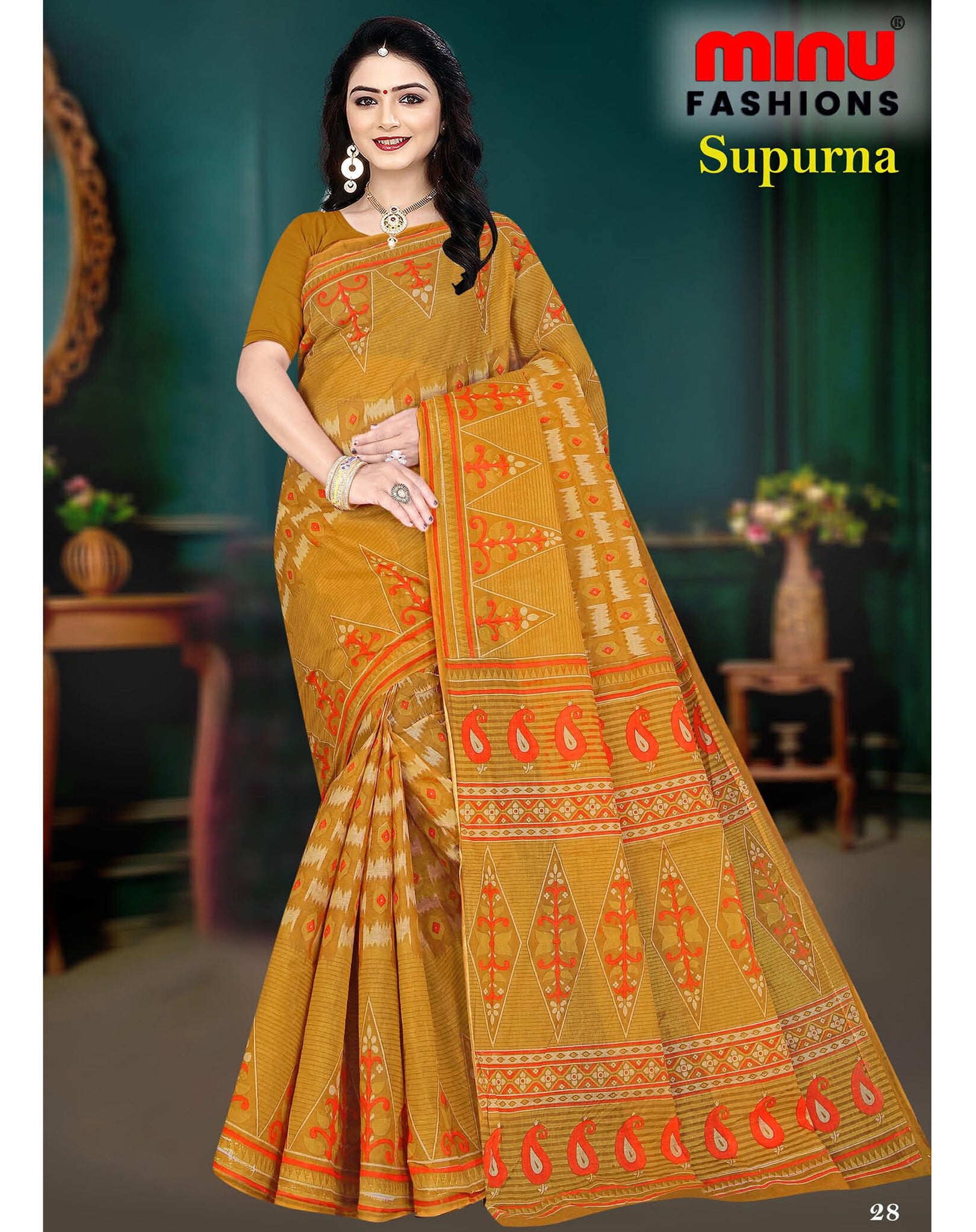 Cotton Saree Without Blouse Piece : A Palette Of Comfort And Style