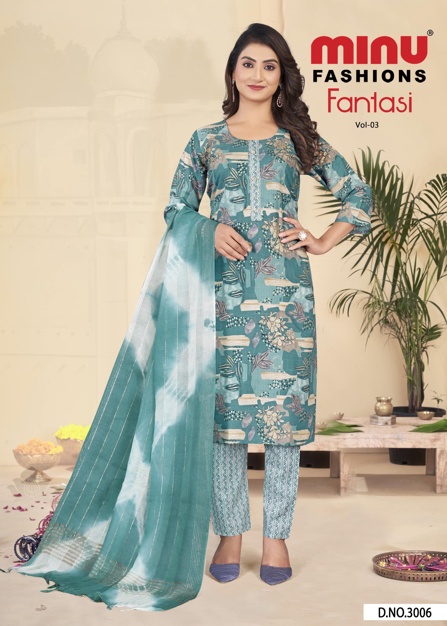 Fantasi 3 Stitched Salwar Suit