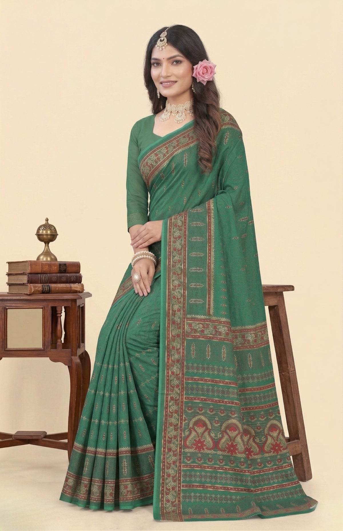 Fashion Tant Cotton Saree