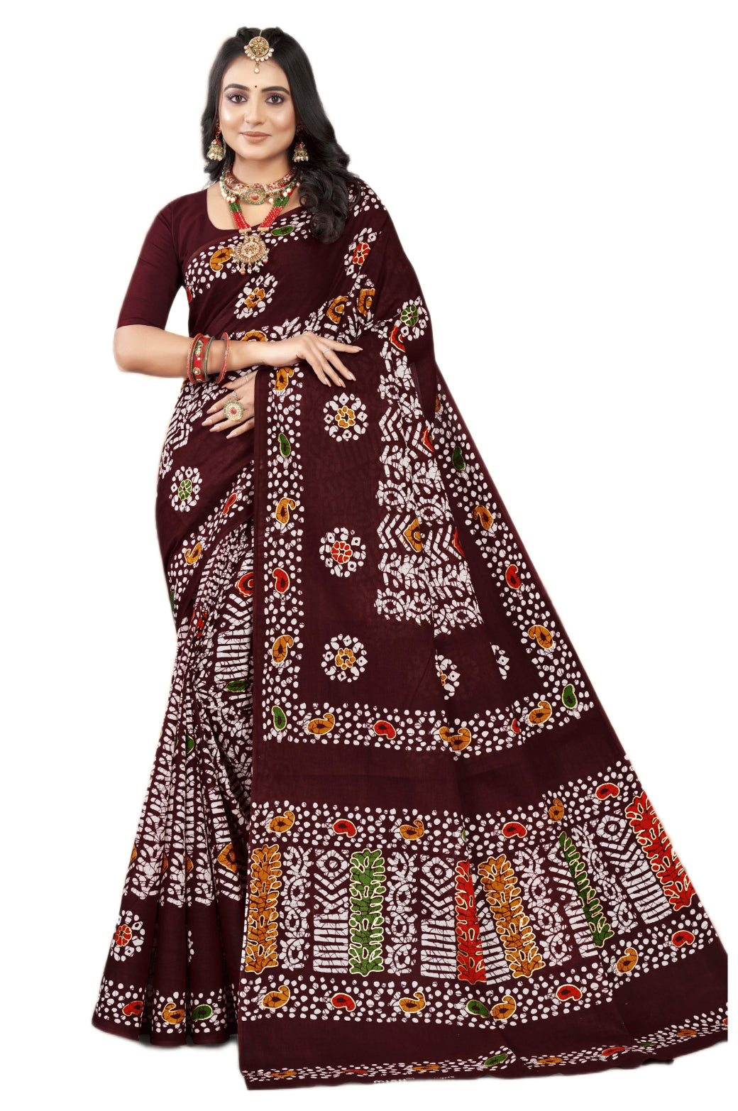 MINU SAREE GOLD BATIK 39732