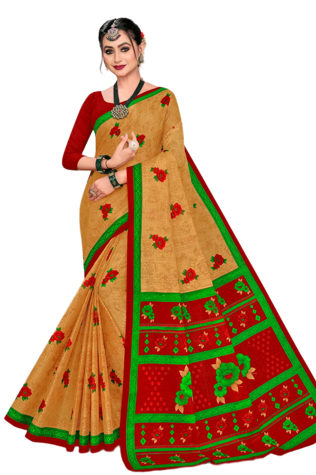 MINU SAREE MALAIKAA V-37 1088