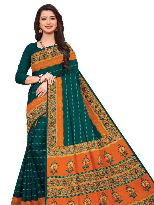 MINU SAREE HEER RED GOLD 3022