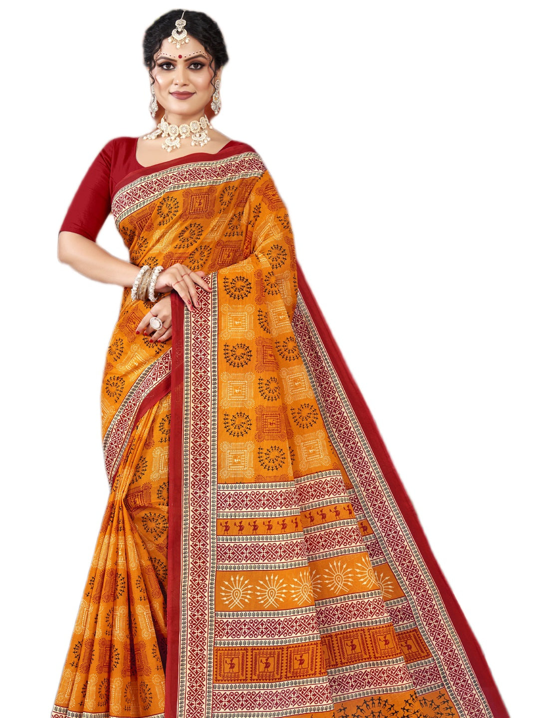 Hi Demand Block Soft Cotton Saree