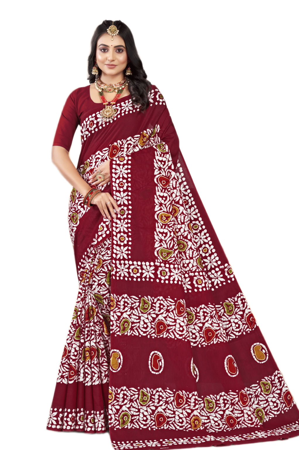 MINU SAREE GOLD BATIK 39809