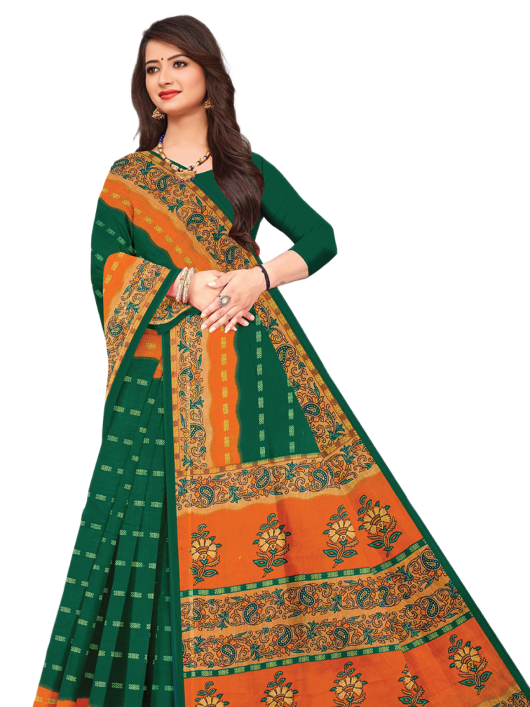 MINU SAREE HEER RED GOLD 3088