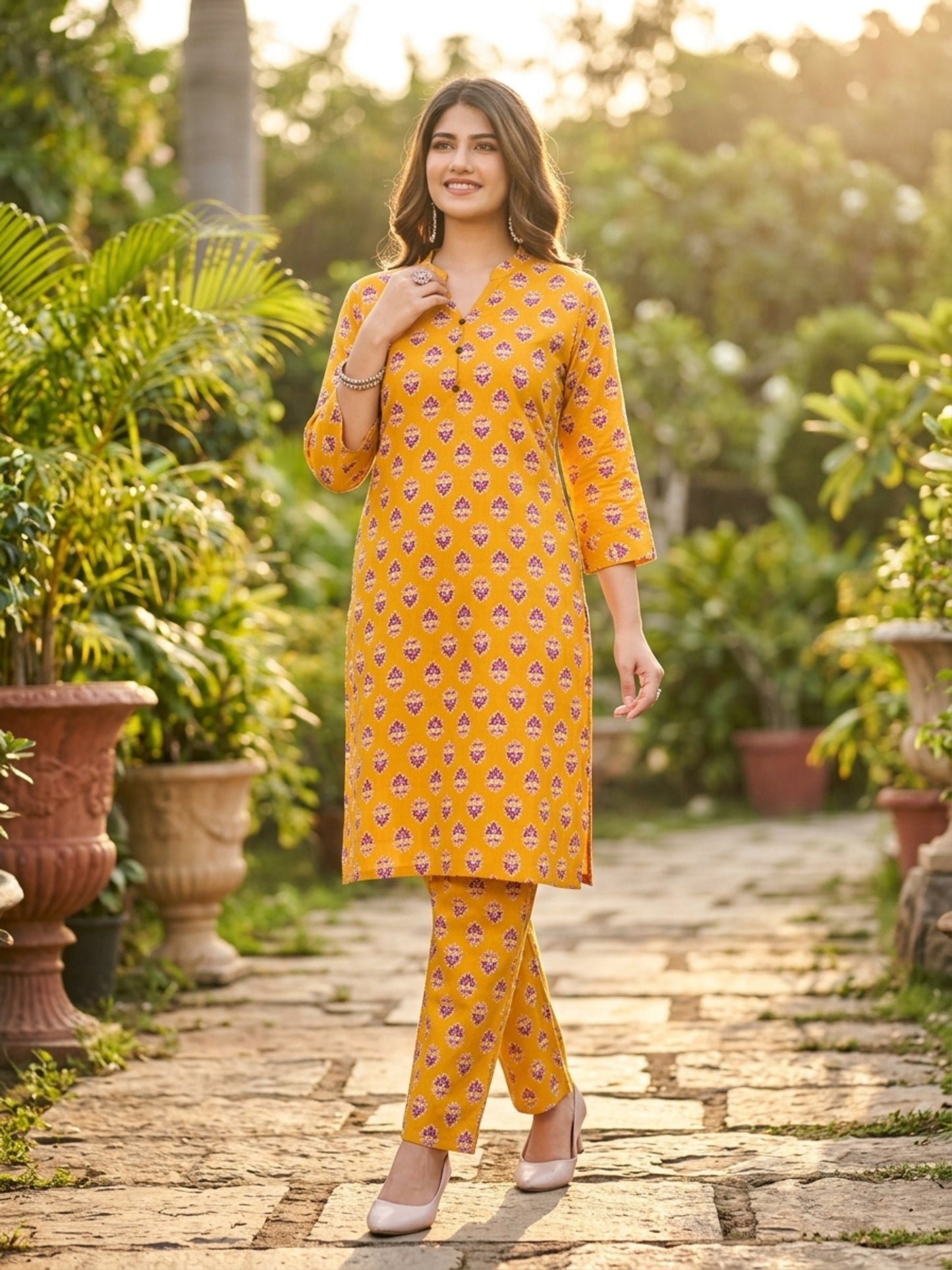 Ananya Women Printed Co-ords Set | Ank