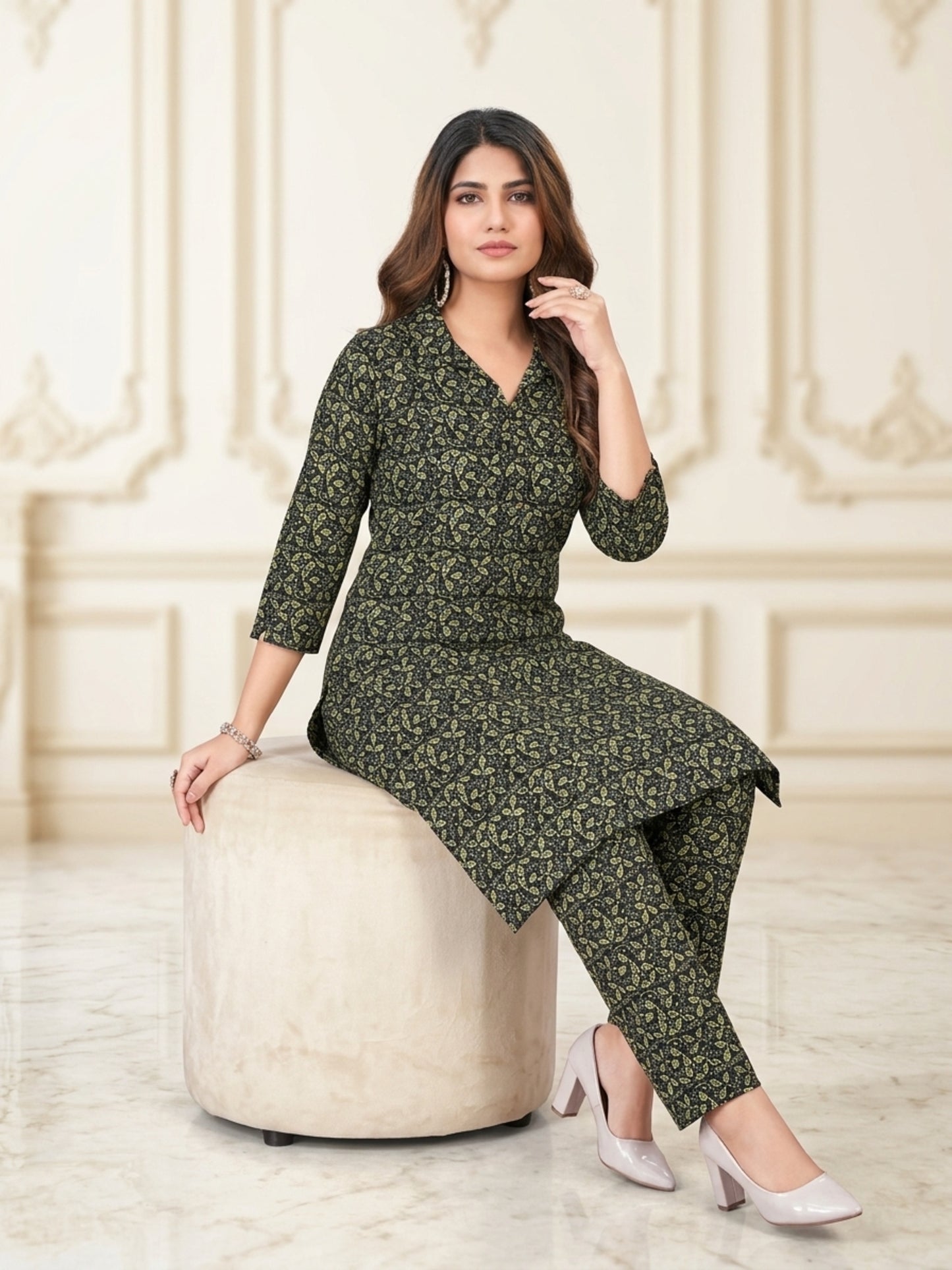Ananya Women Printed Co-ords Set | Ank