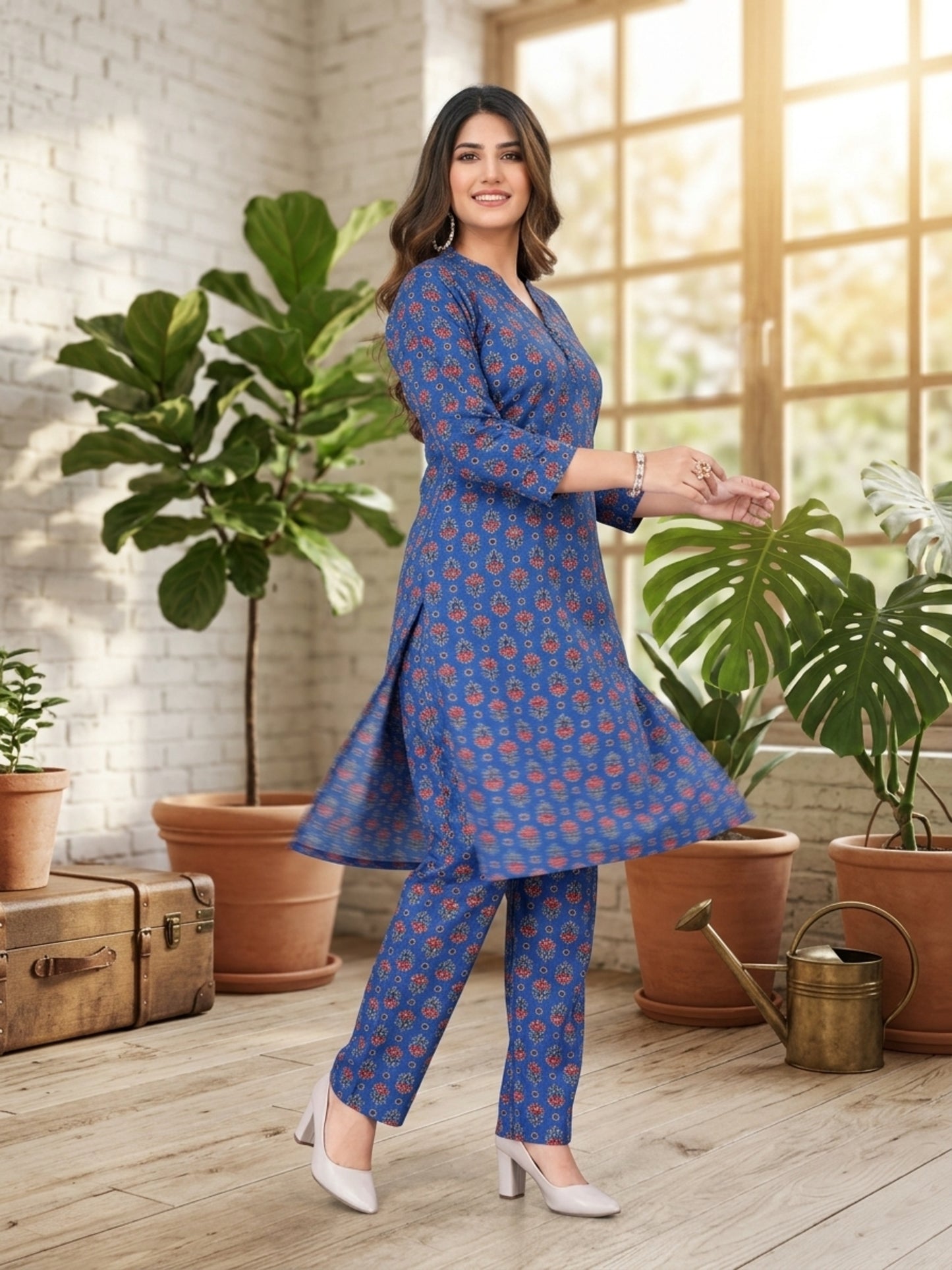 Ananya Women Printed Co-ords Set | Ank