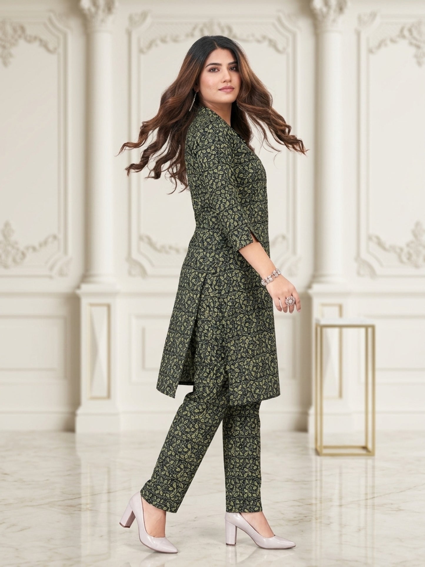 Ananya Women Printed Co-ords Set | Ank