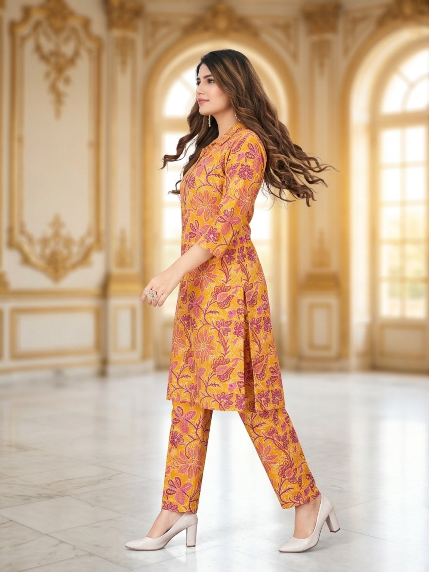 Ananya Women Printed Co-ords Set | Ank