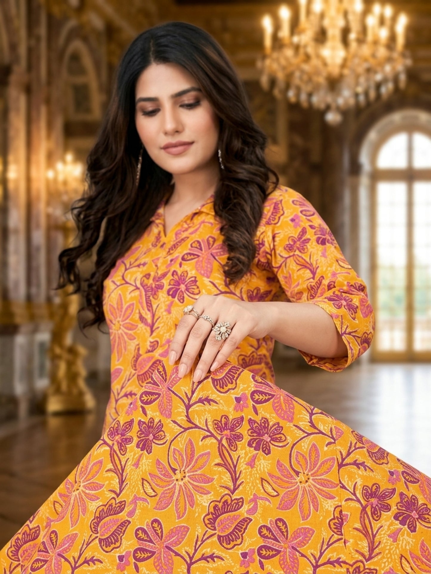 Ananya Women Printed Co-ords Set | Ank