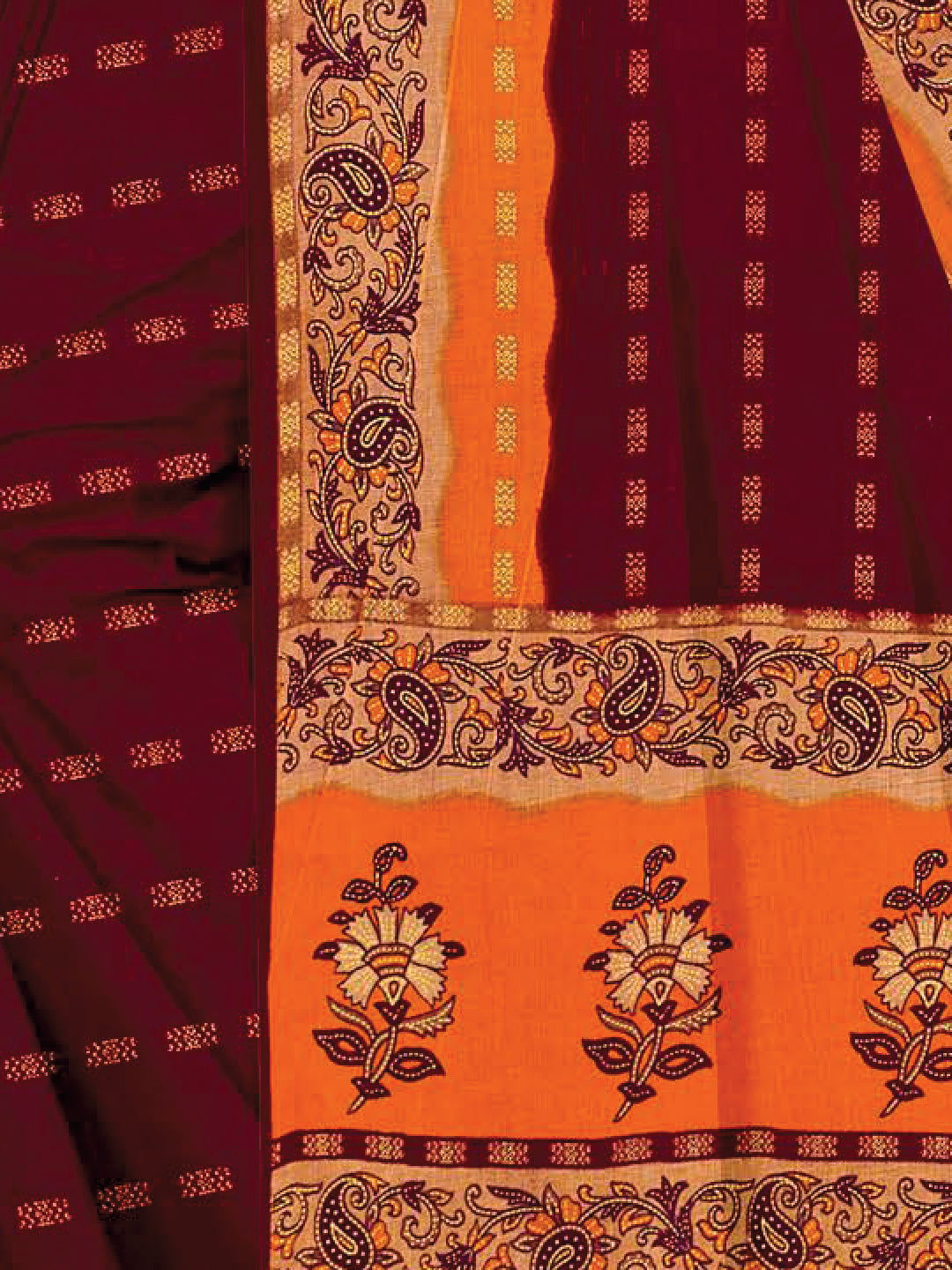 MINU SAREE HEER RED GOLD 3011