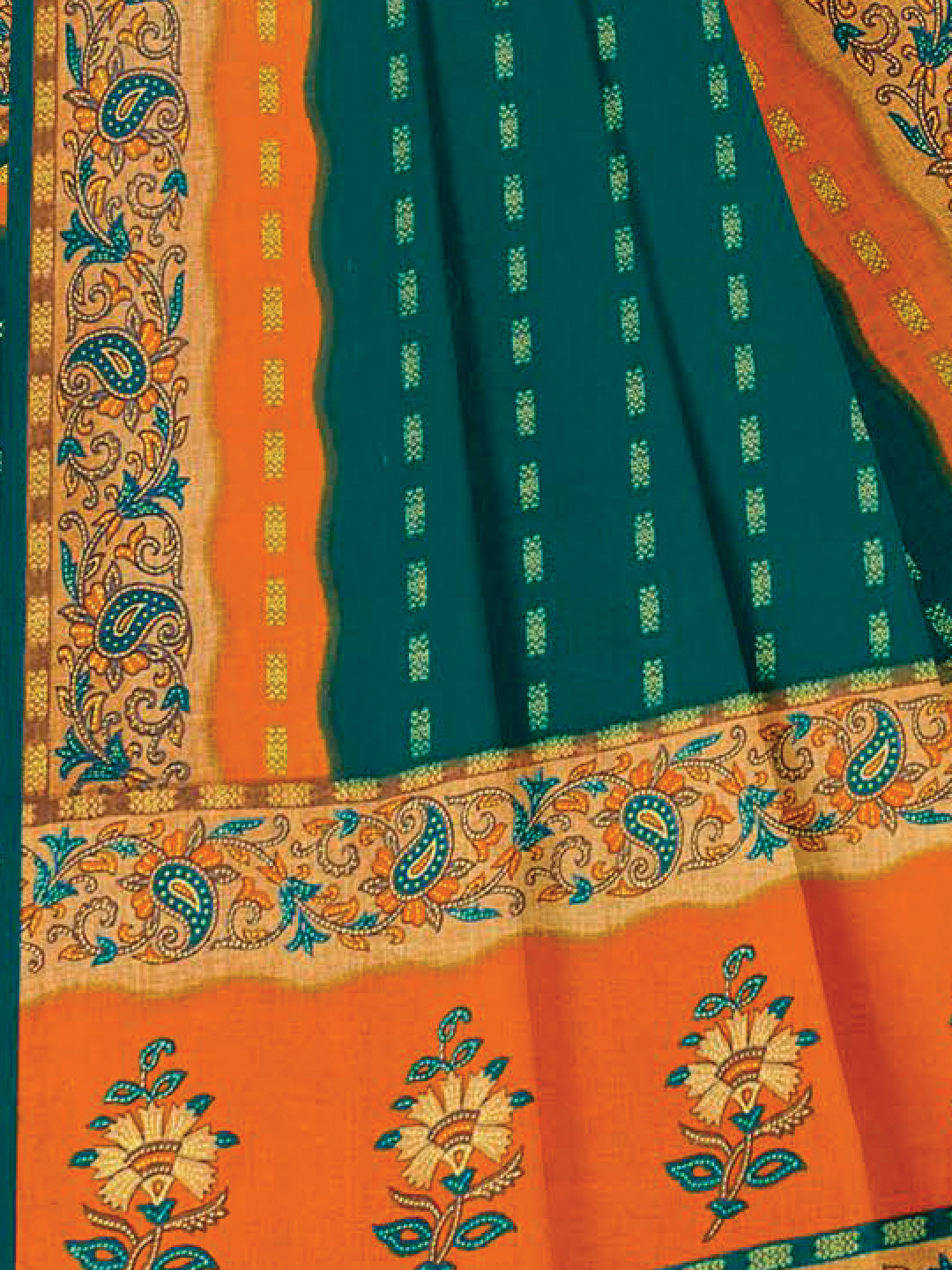 MINU SAREE HEER RED GOLD 3022