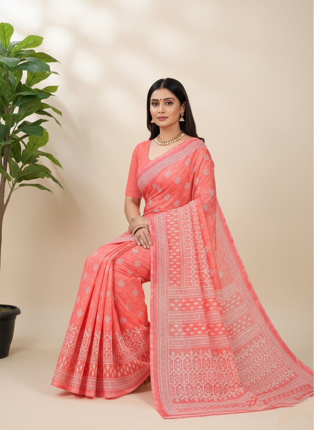 MINU SAREE PESTAL MAGIC V-5 39244