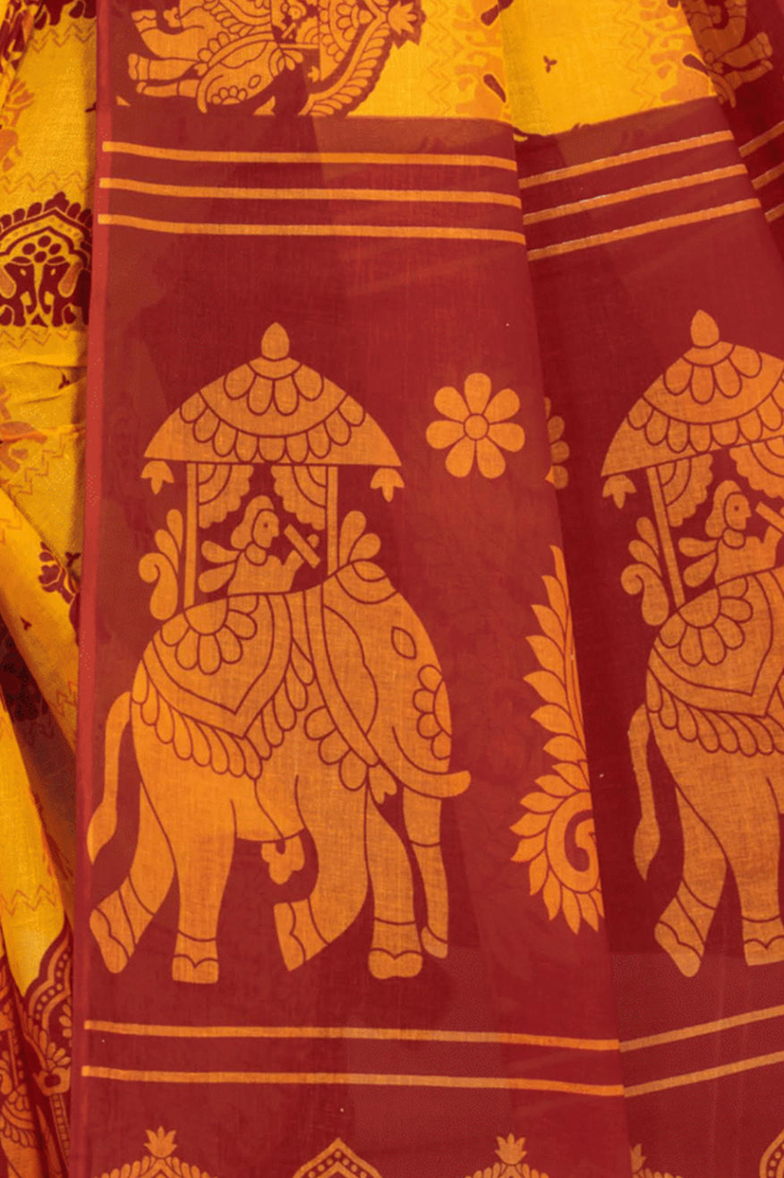 MINU SAREE MONICA LEMON GOLD 0077