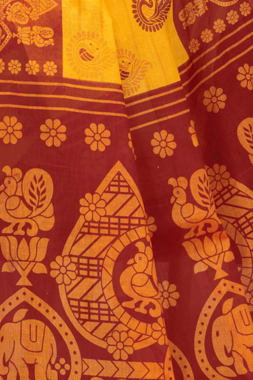 MINU SAREE MONICA LEMON GOLD 0055