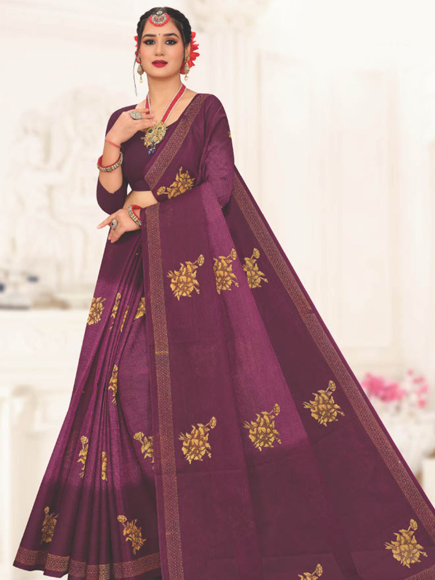 MINU SAREE NANCY V-3 3055