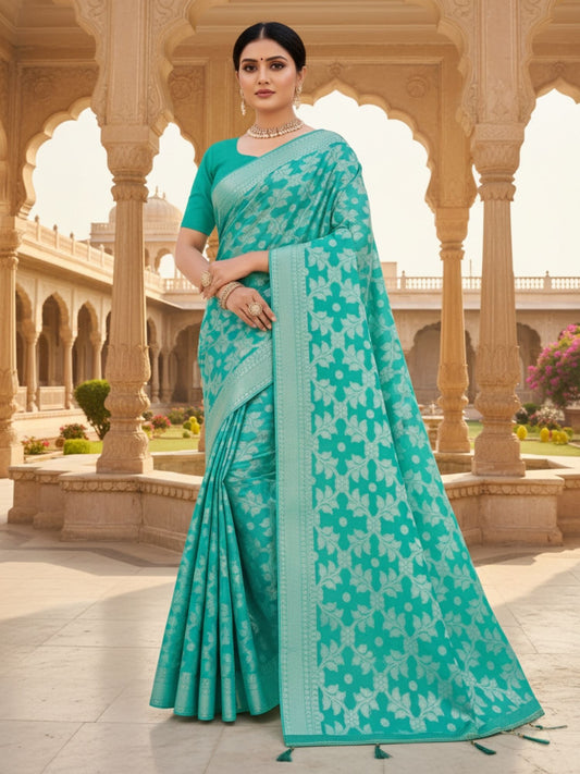 Pure and Real premium cotton saree for festive wear – Minu Fashions