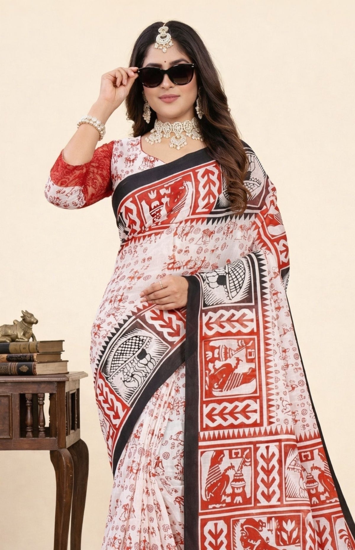 Srimoyee Bengali Cotton Saree
