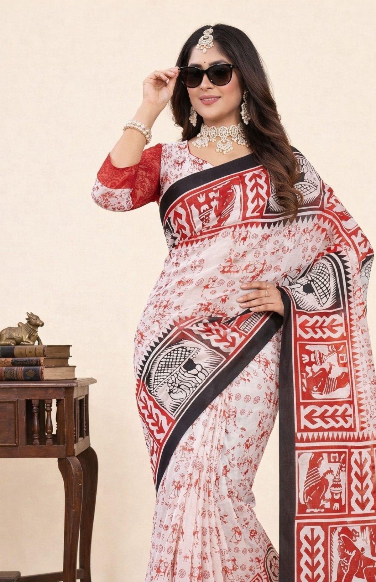 Srimoyee Bengali Cotton Saree