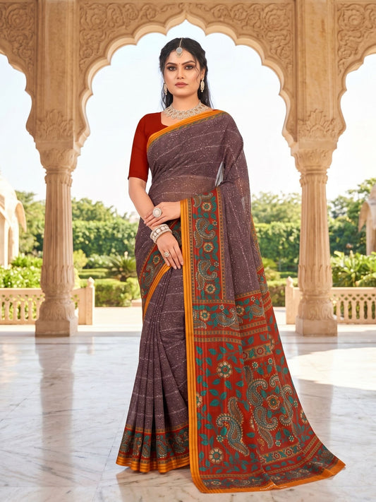 Sunaina doria cotton saree for daily wear – Minu Fashions