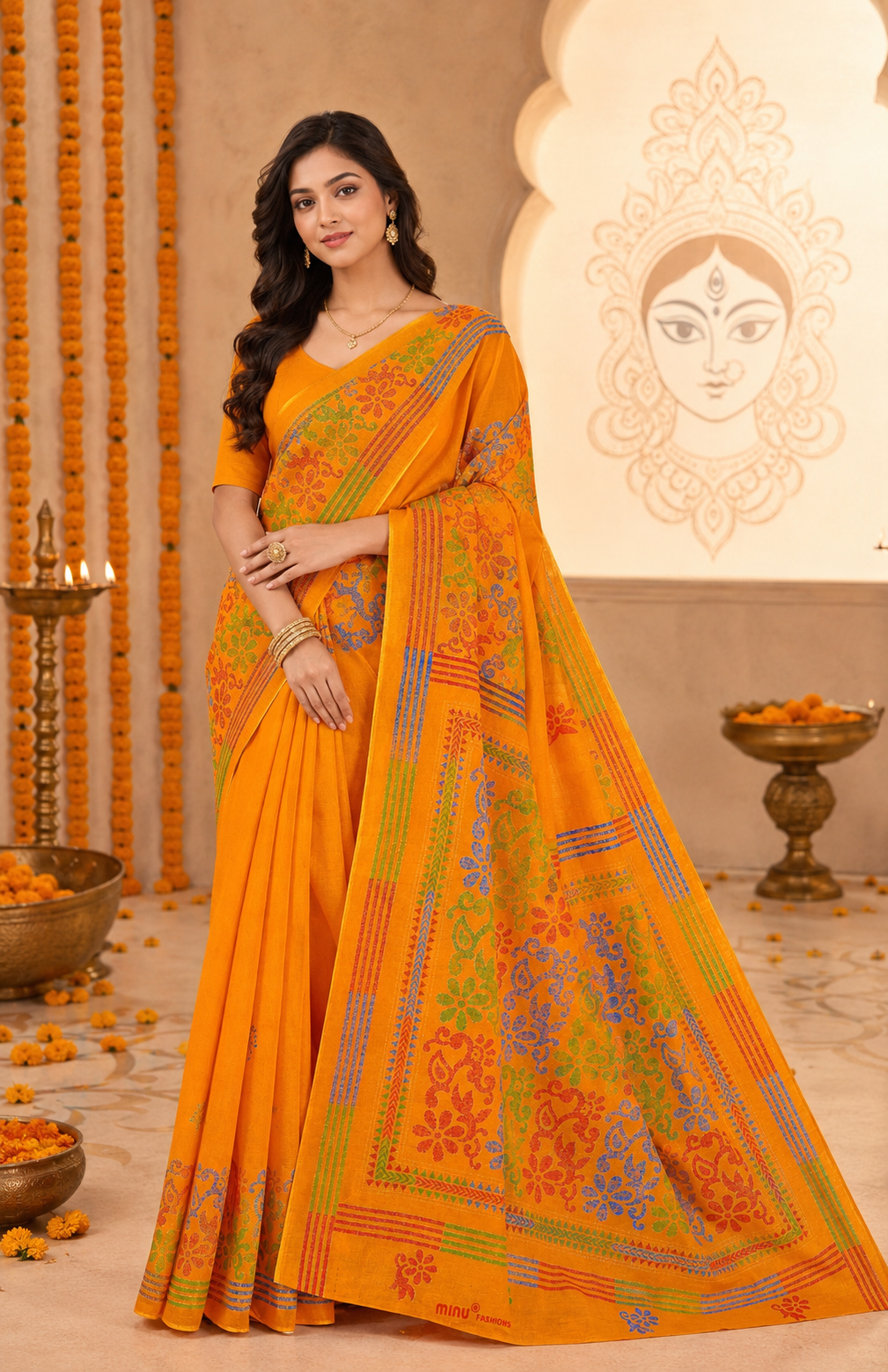 MINU SAREE ORCHID V-5 36634