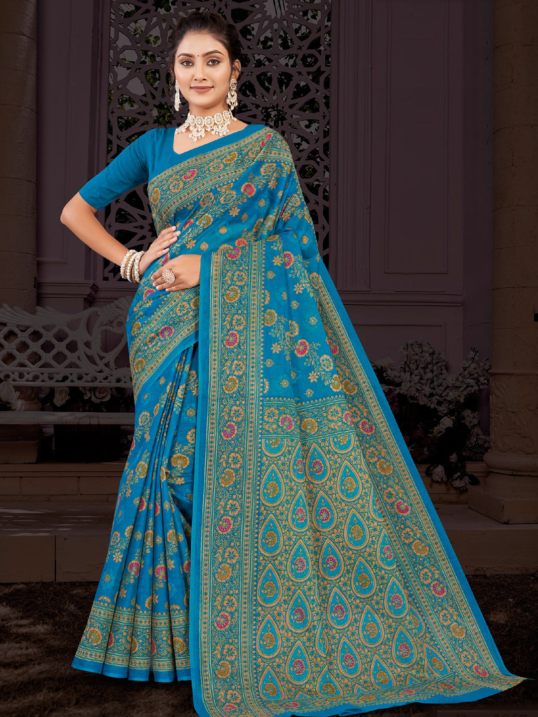 MINU SAREE SUNHERI COTTON SD 38672