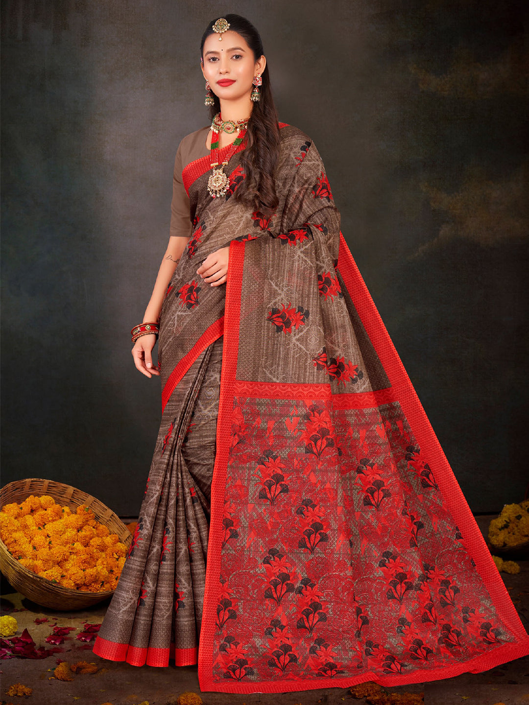 MINU SAREE NUSRAT V-2 36105