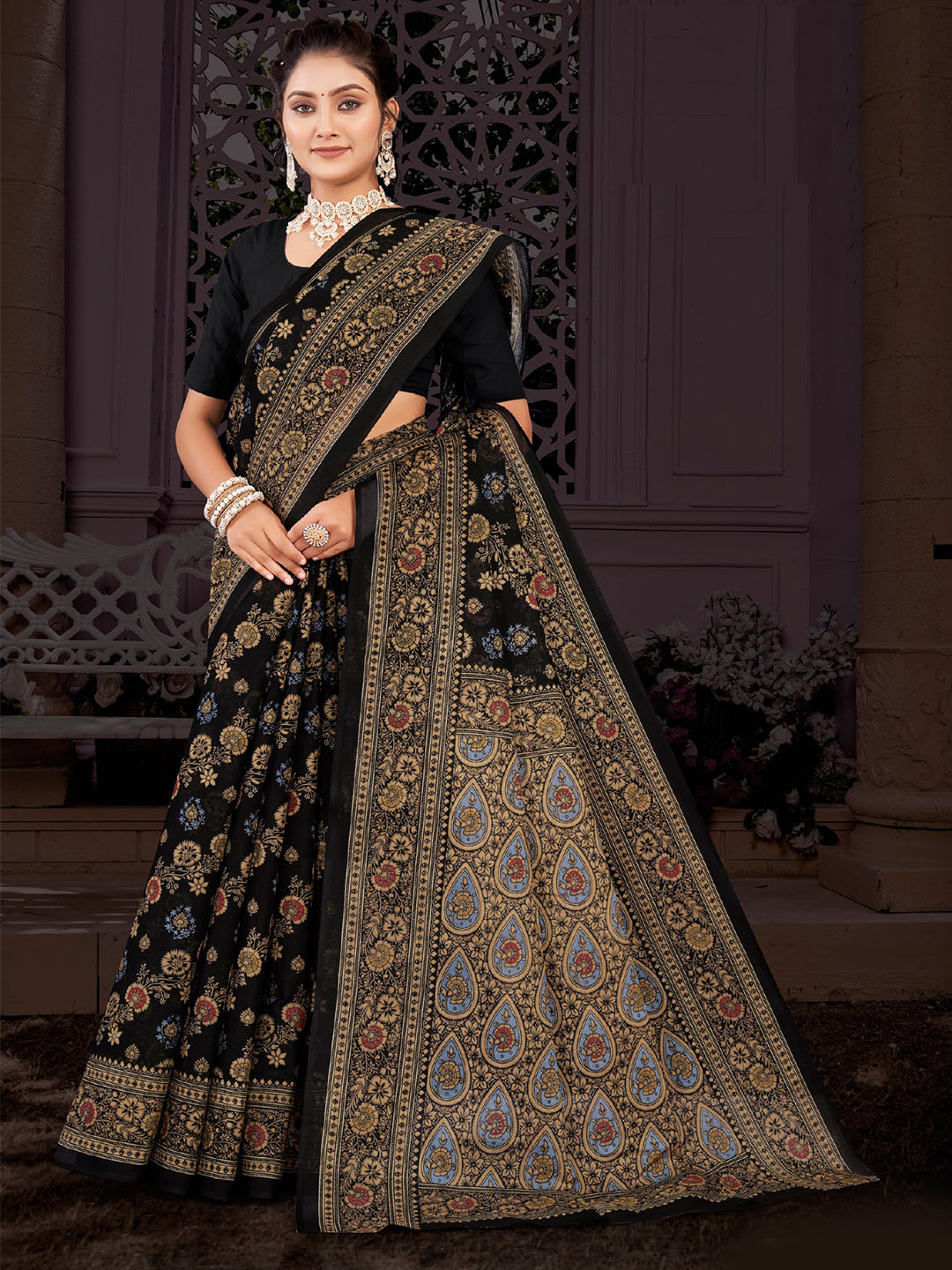 MINU SAREE SUNHERI COTTON SD 38675