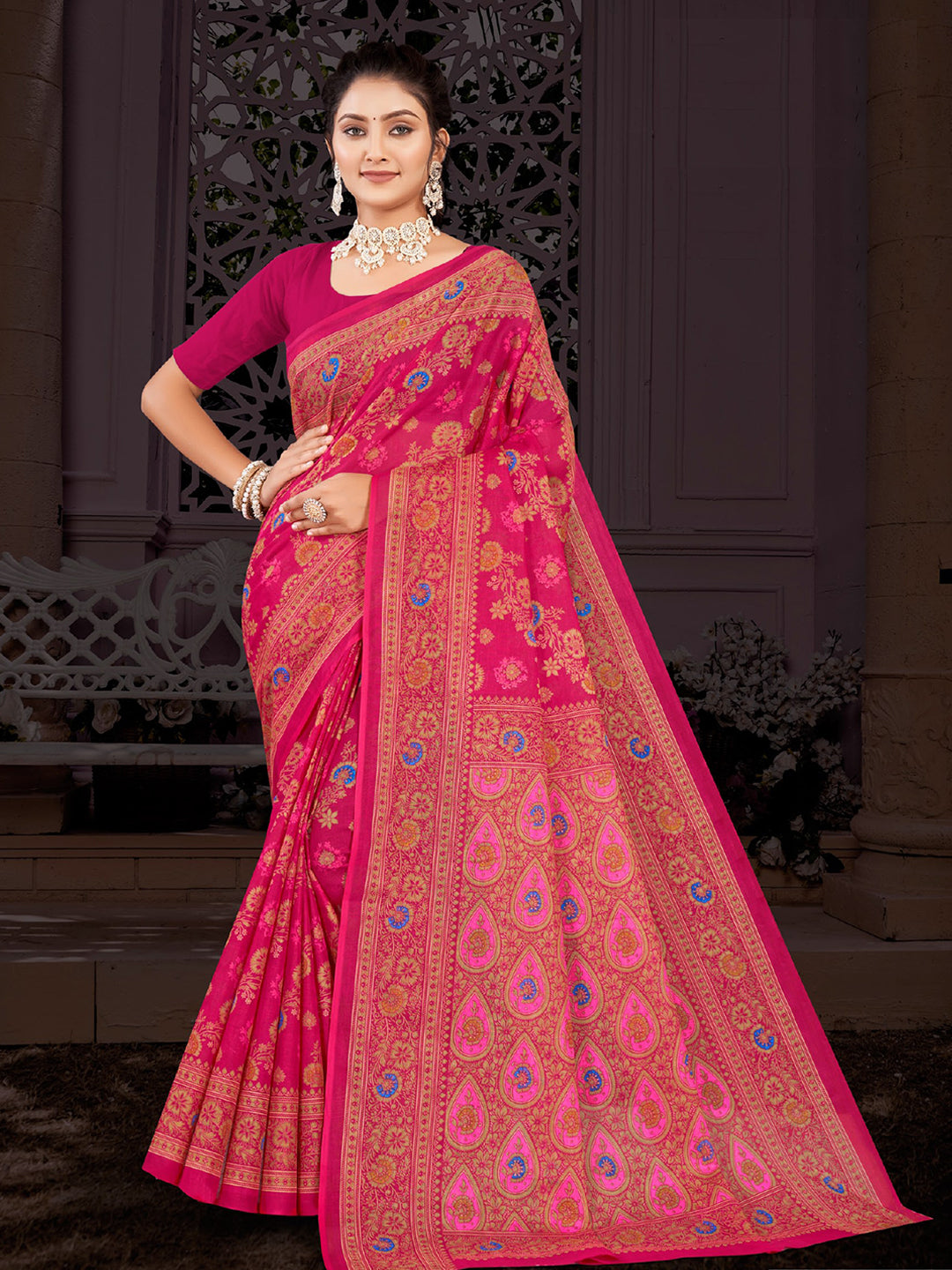 MINU SAREE SUNHERI COTTON SD 38671