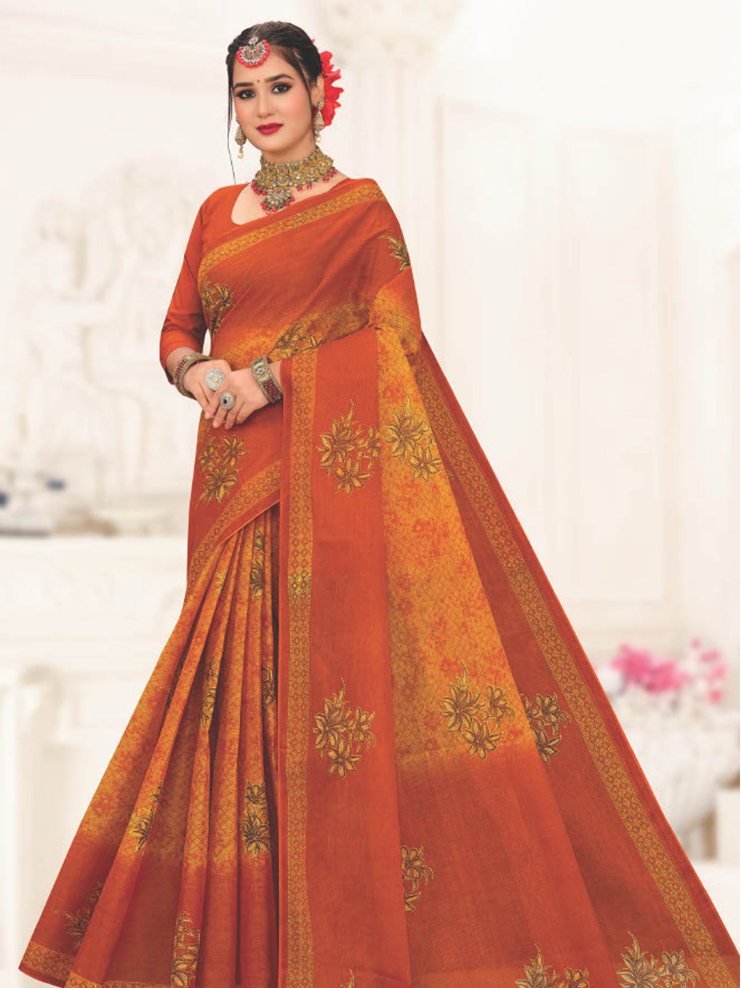 MINU SAREE NANCY V-3 3033