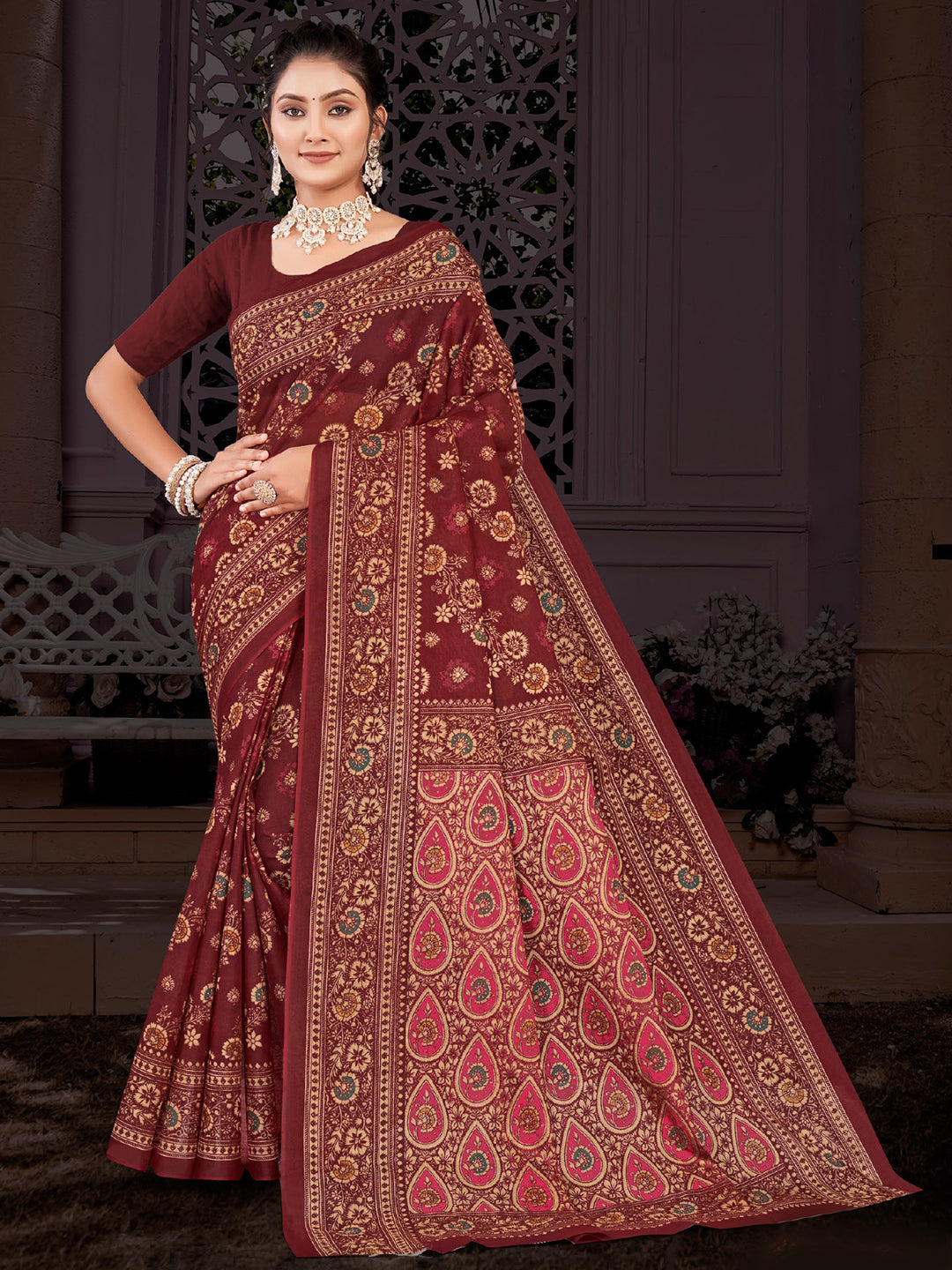 MINU SAREE SUNHERI COTTON SD 38678