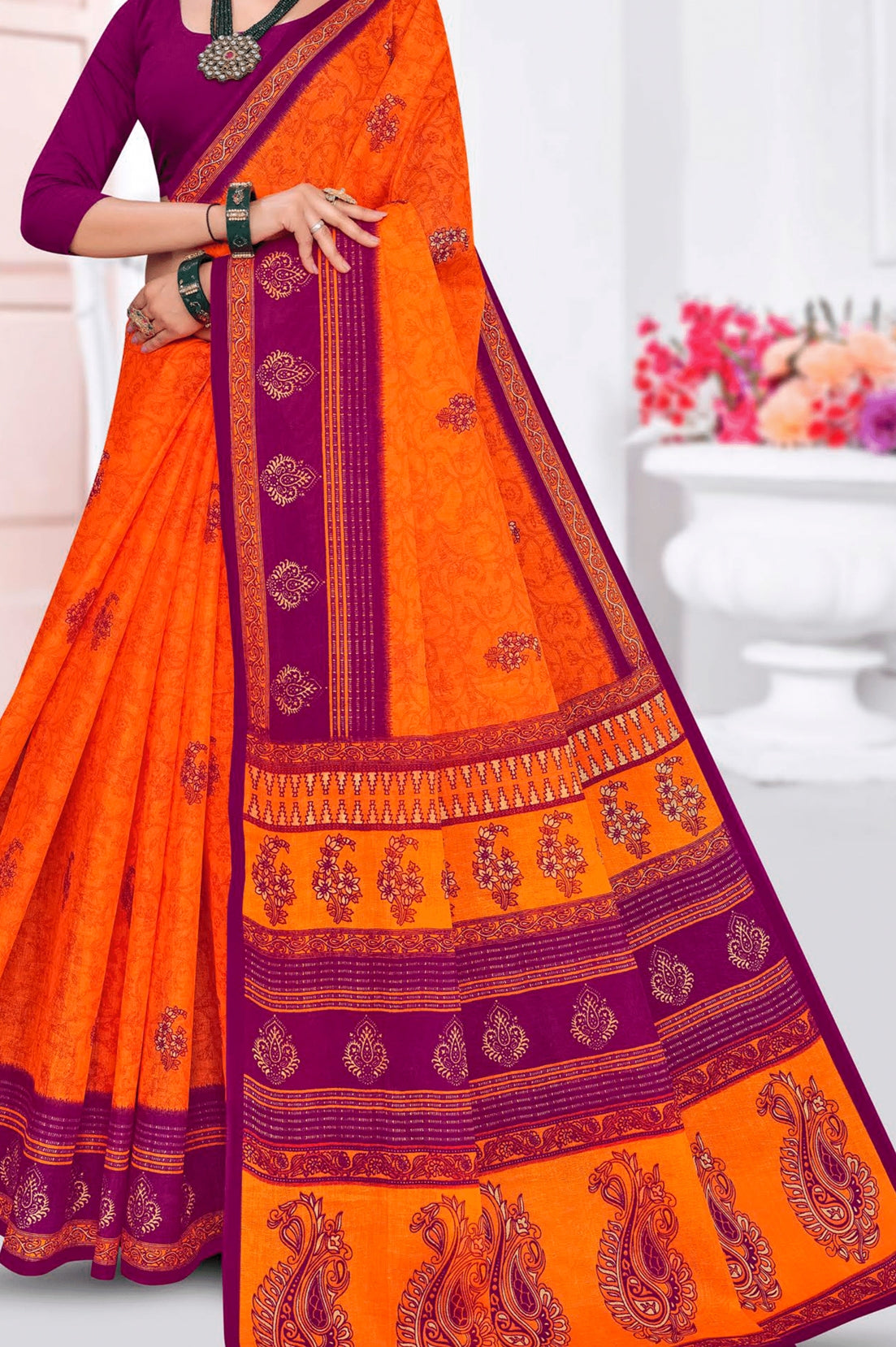 MINU SAREE MALAIKAA V-37 11010