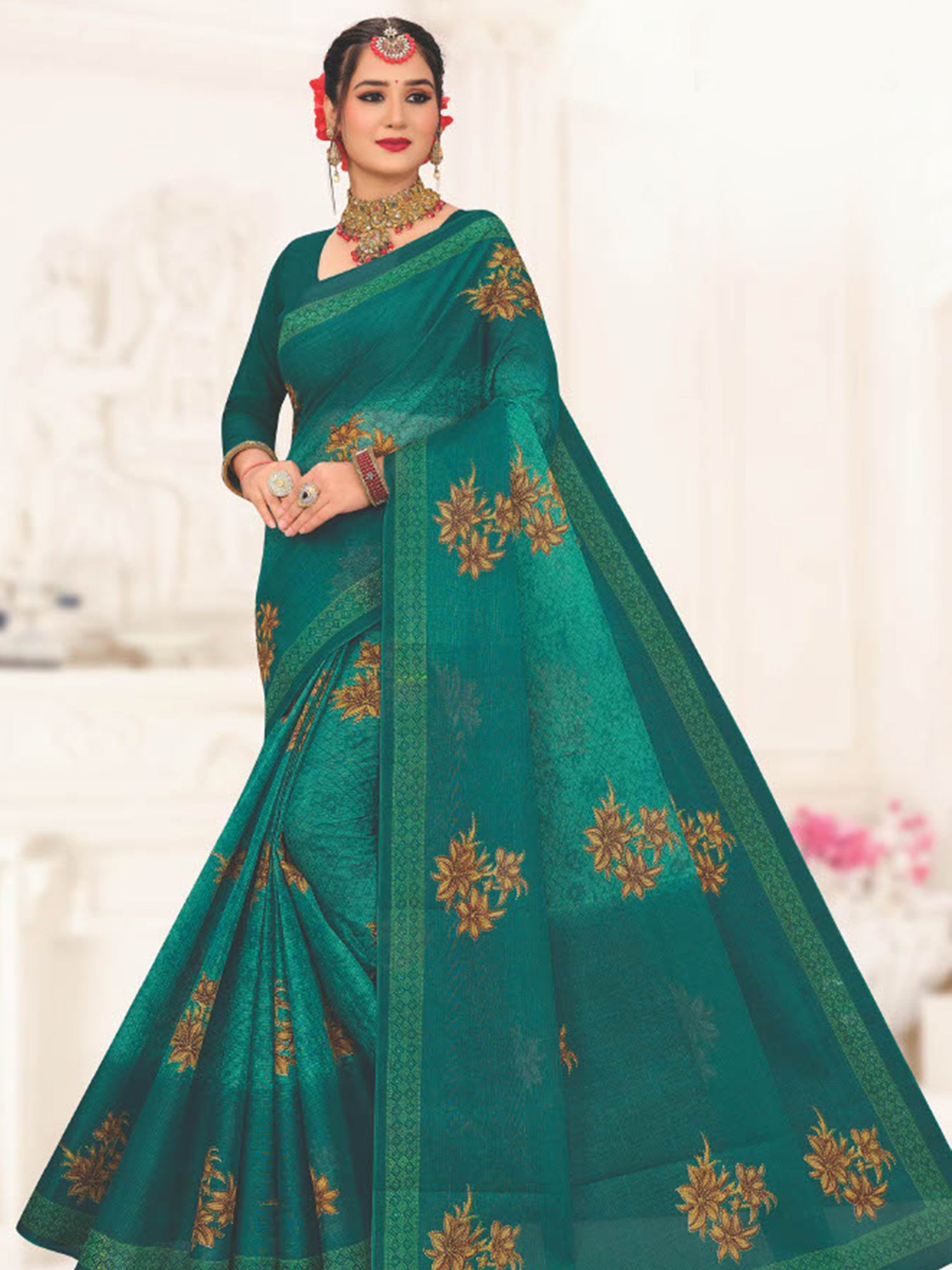 MINU SAREE NANCY V-3 3022