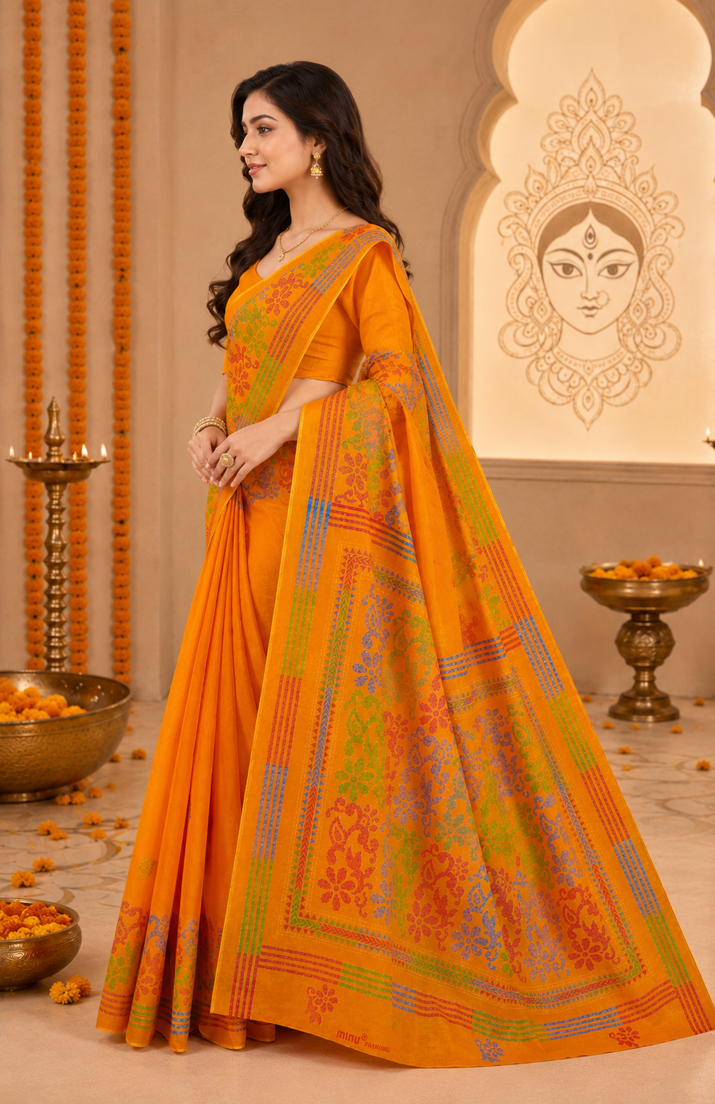 MINU SAREE ORCHID V-5 36634