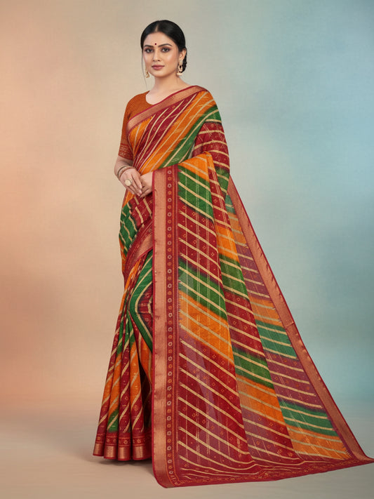 Bobby Rani cotton printed saree 14838B – Minu Fashions