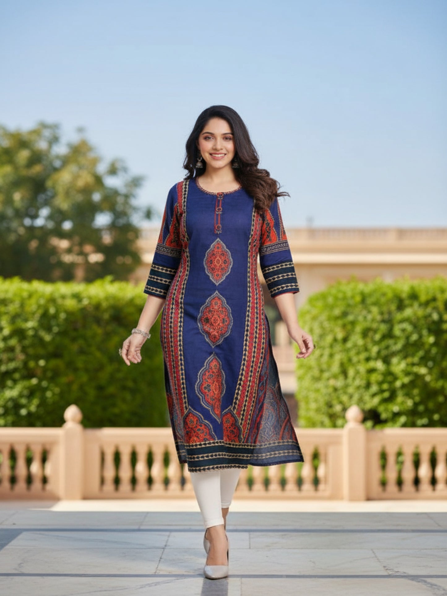 Women Ethnic Printed Kurta