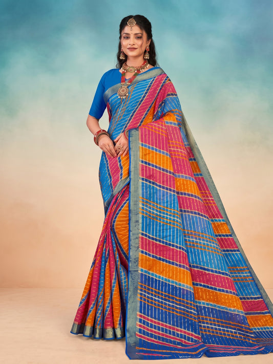 Bobby Rani cotton printed saree 14841B – Minu Fashions
