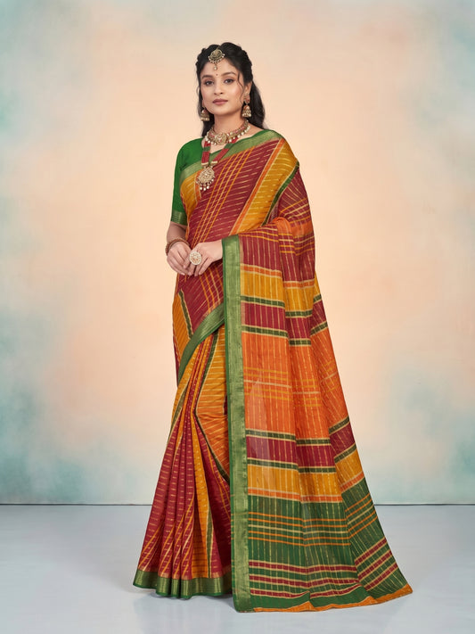 Bobby Rani cotton printed saree 14841A – Minu Fashions