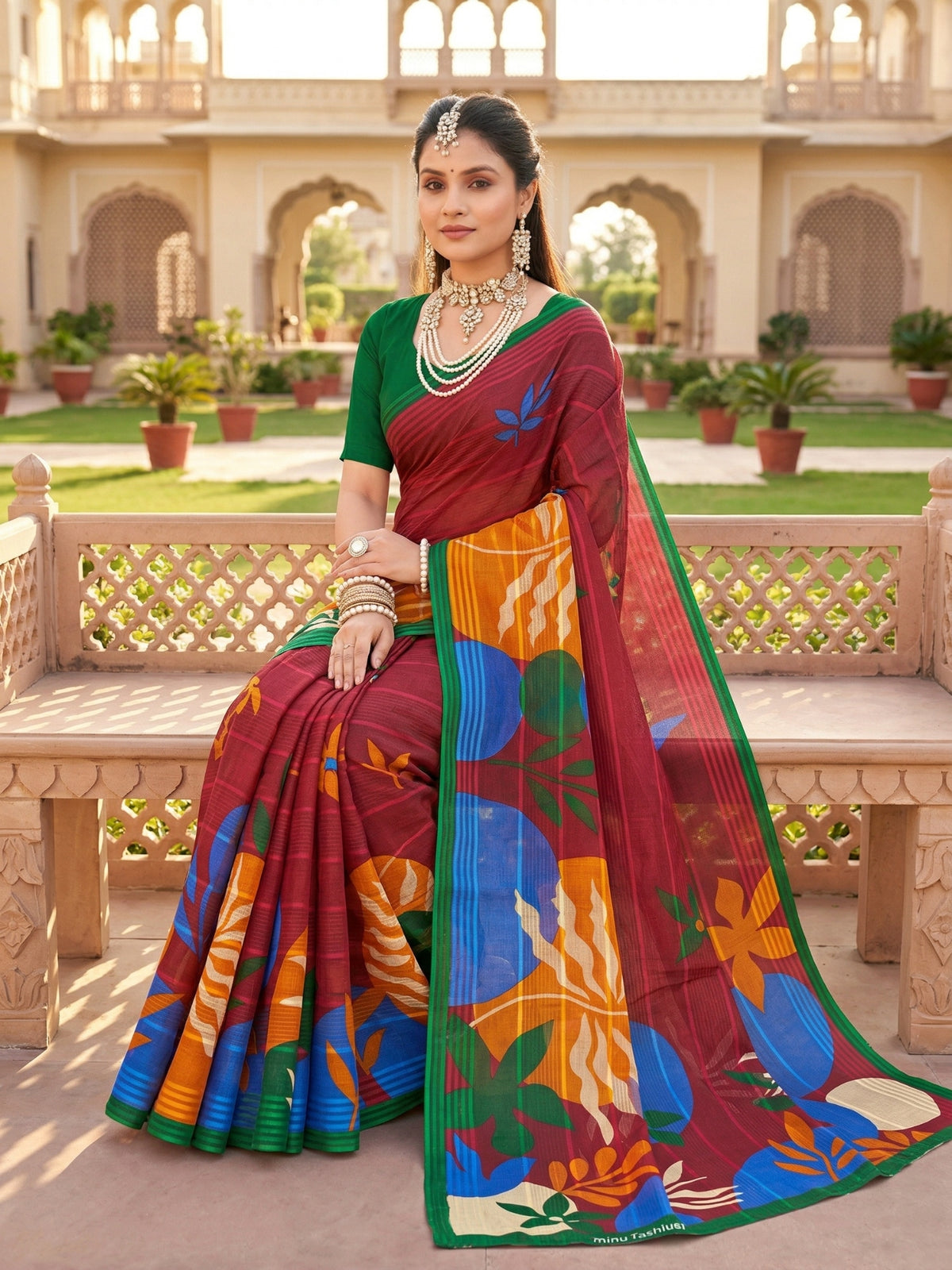 Saregama Vol Pure Cotton Sarees