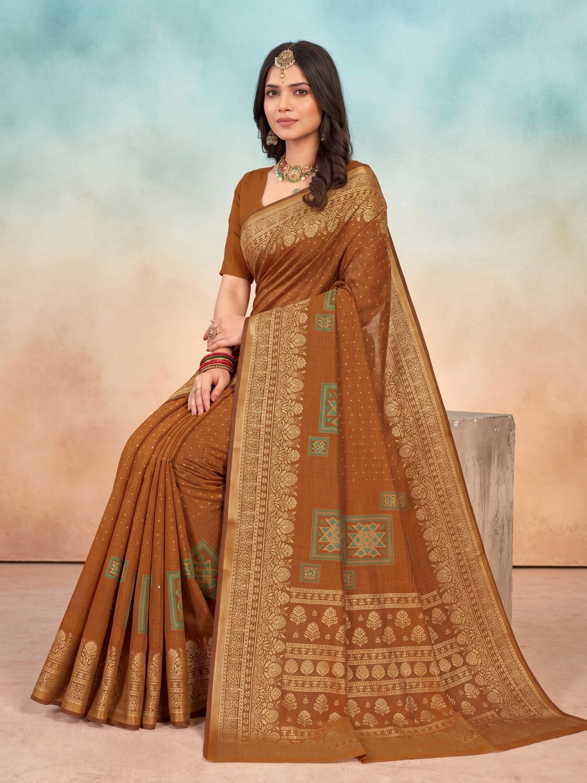 Kanishka Wedding New Cotton Saree