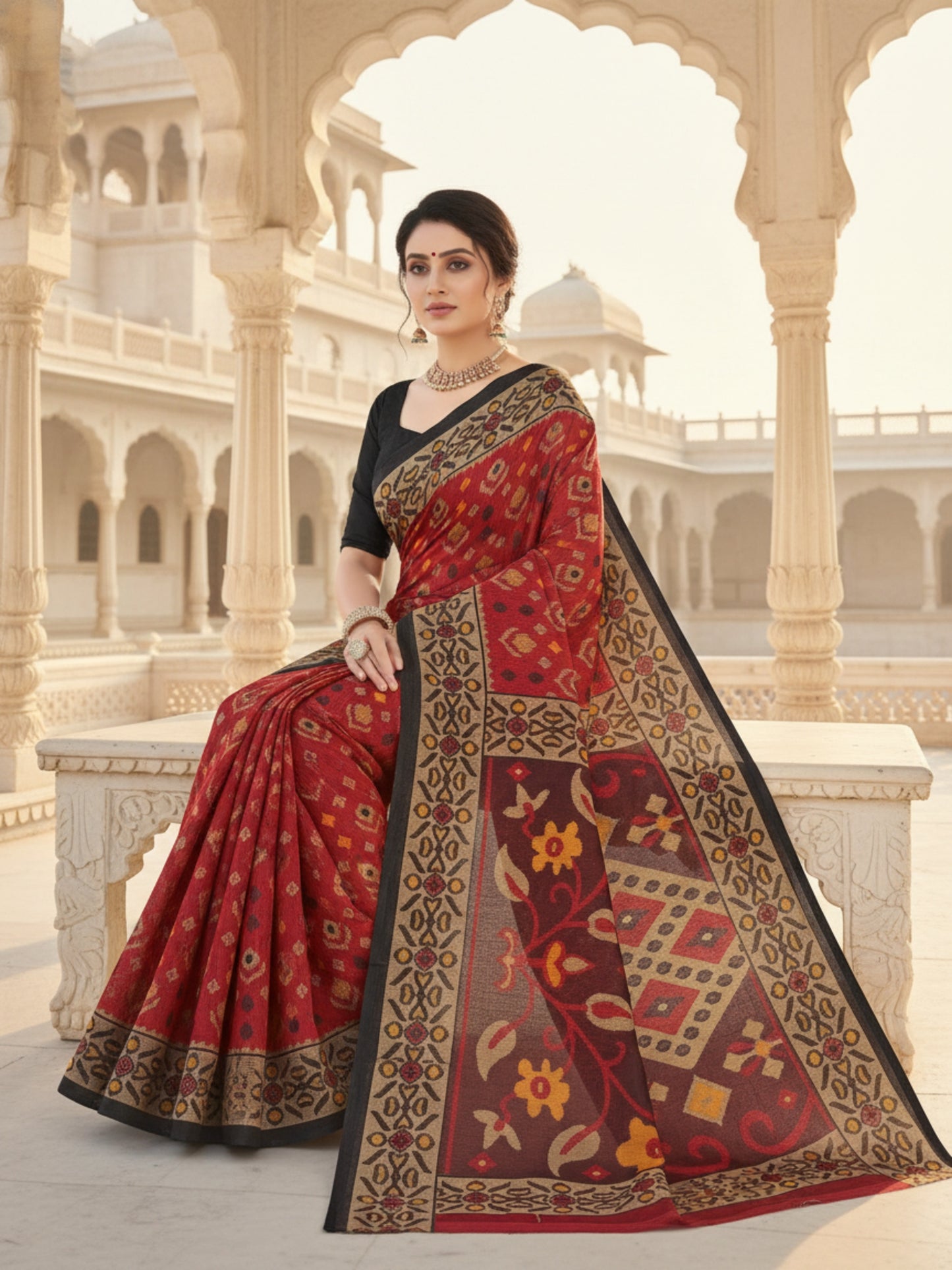 Malang Pure Cotton Sarees