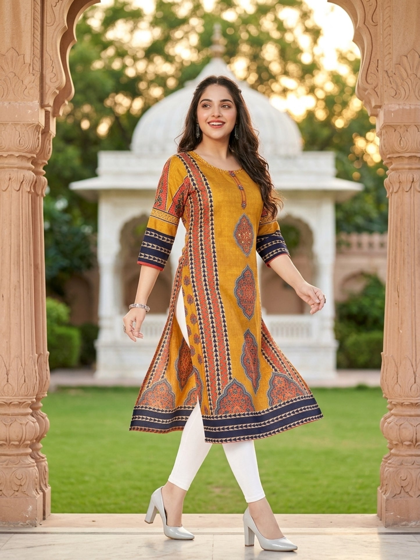 Women Ethnic Printed Kurta
