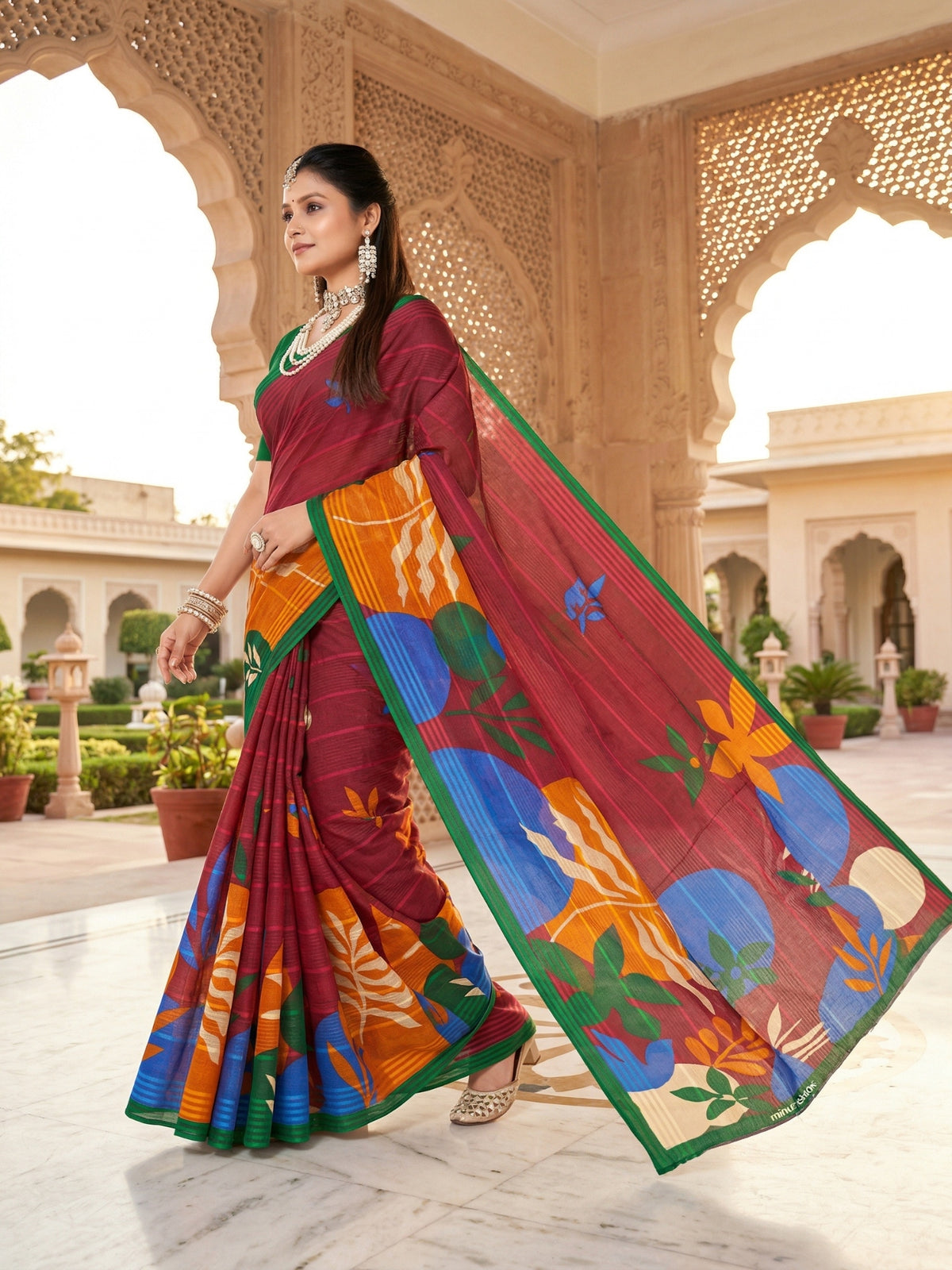 Saregama Vol Pure Cotton Sarees