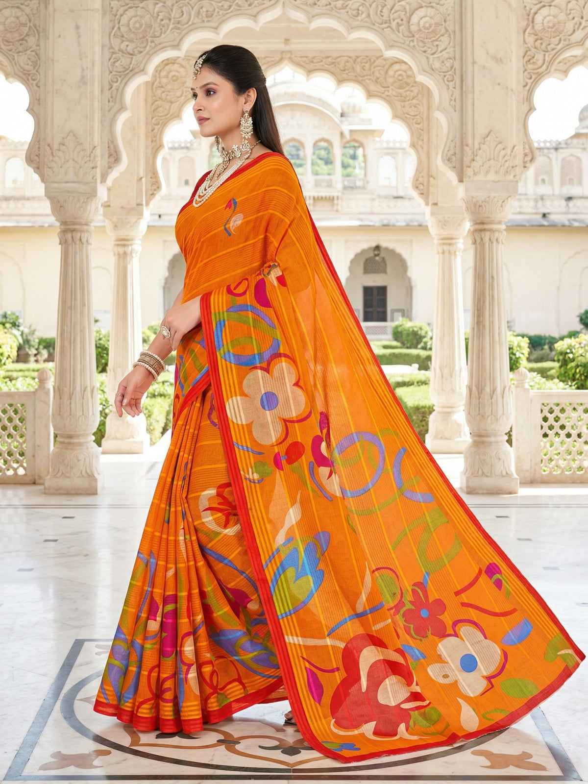 Saregama Vol Premium Cotton Saree