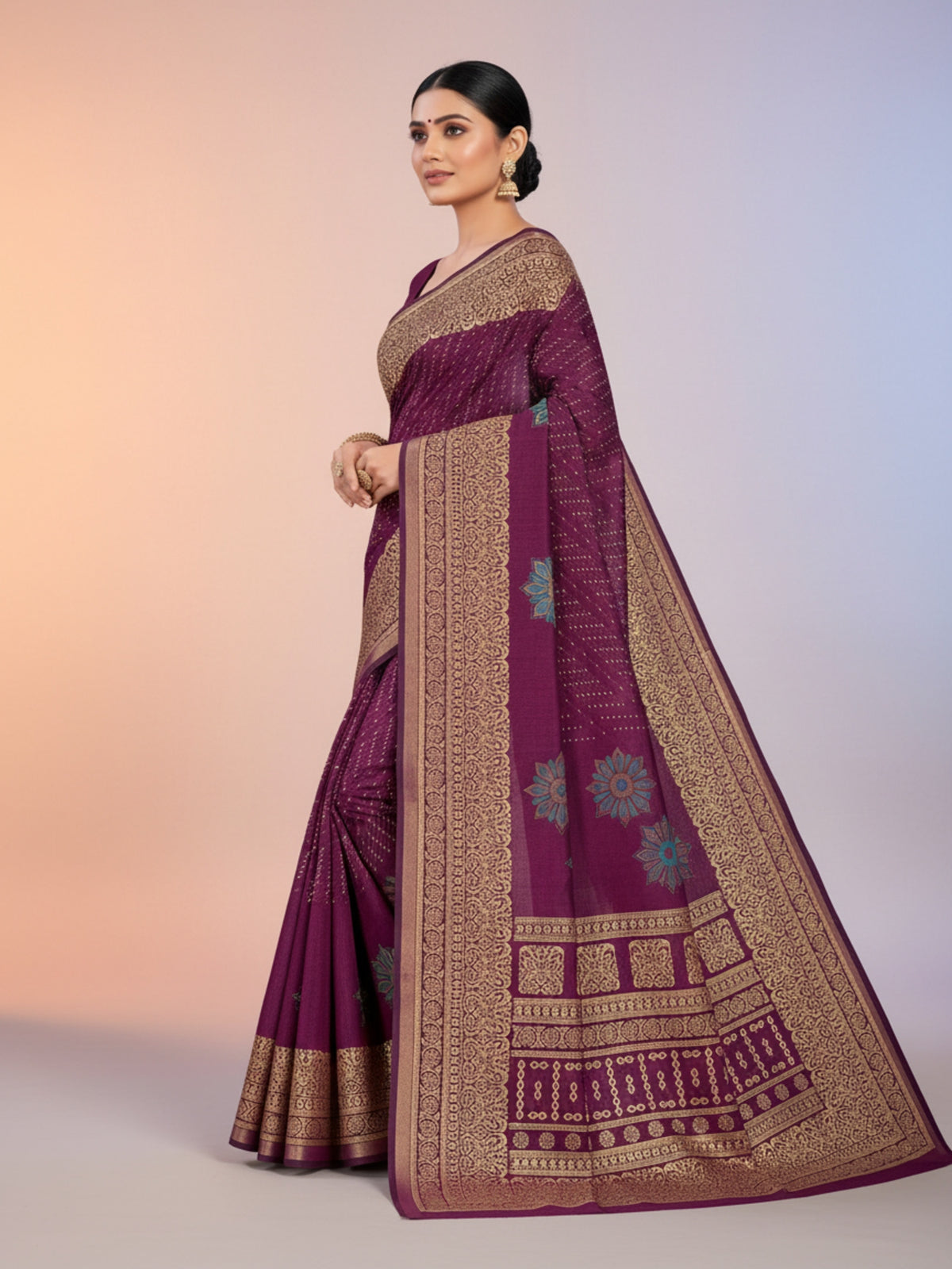 Kanishka Wedding Royal Pink Saree
