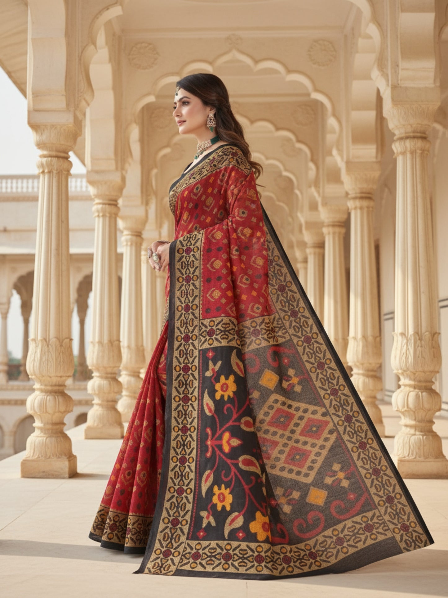 Malang Pure Cotton Sarees